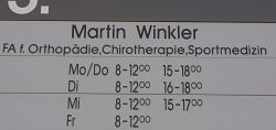 Winkler, Arzt