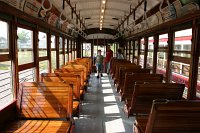 Ride the old trolley at Seashore Trolley Museum, Kennebunkport, Maine