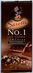 Sarotti No. 1 Sao Thome Schokolade