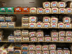 Brot im US-Supermarkt