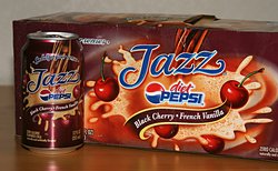 Diet Pepsi Jazz - Black Cherry and French Vanilla