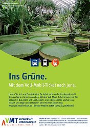 Botanischer Garten Jena Werbeplakat