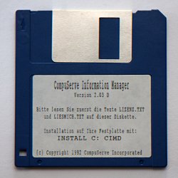 Compuserve-Diskette
