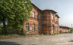 Der alte Stadtbahnhof in Herzberg/Elster