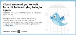 Twitter locked