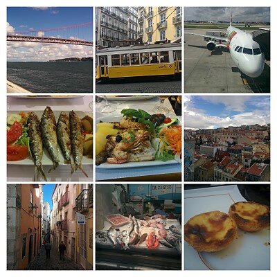 Lissabon Collage